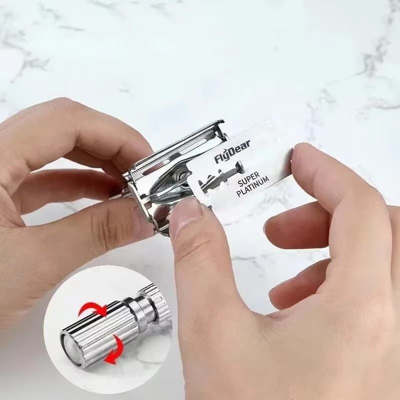 Men'S Grooming Accessories Kit - Men's Double Edge Beard Shaving Razor