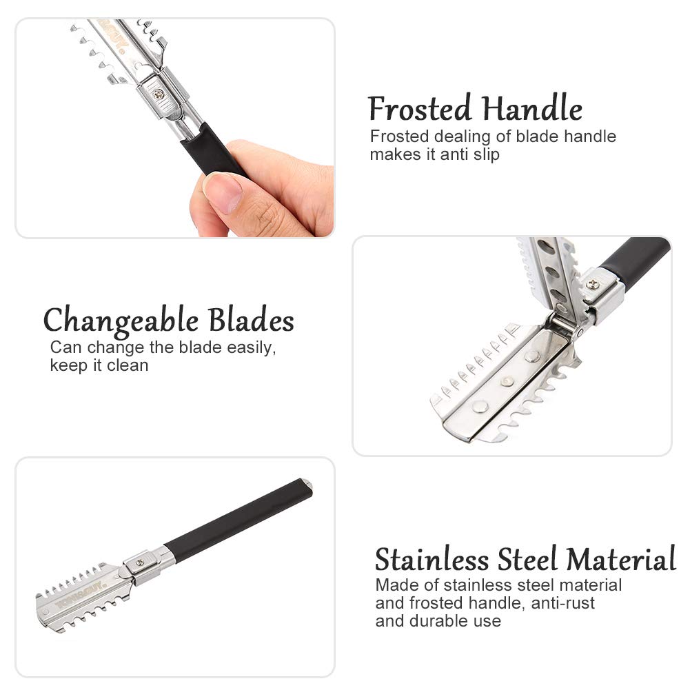Double-Edge Shaving Haircut Ra - Men'S Grooming Razor ulasan dan harga