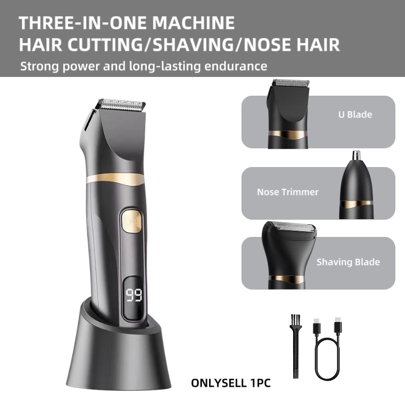 3‑Pcs Household Electric Groom - Men'S Grooming Underarm ulasan dan harga