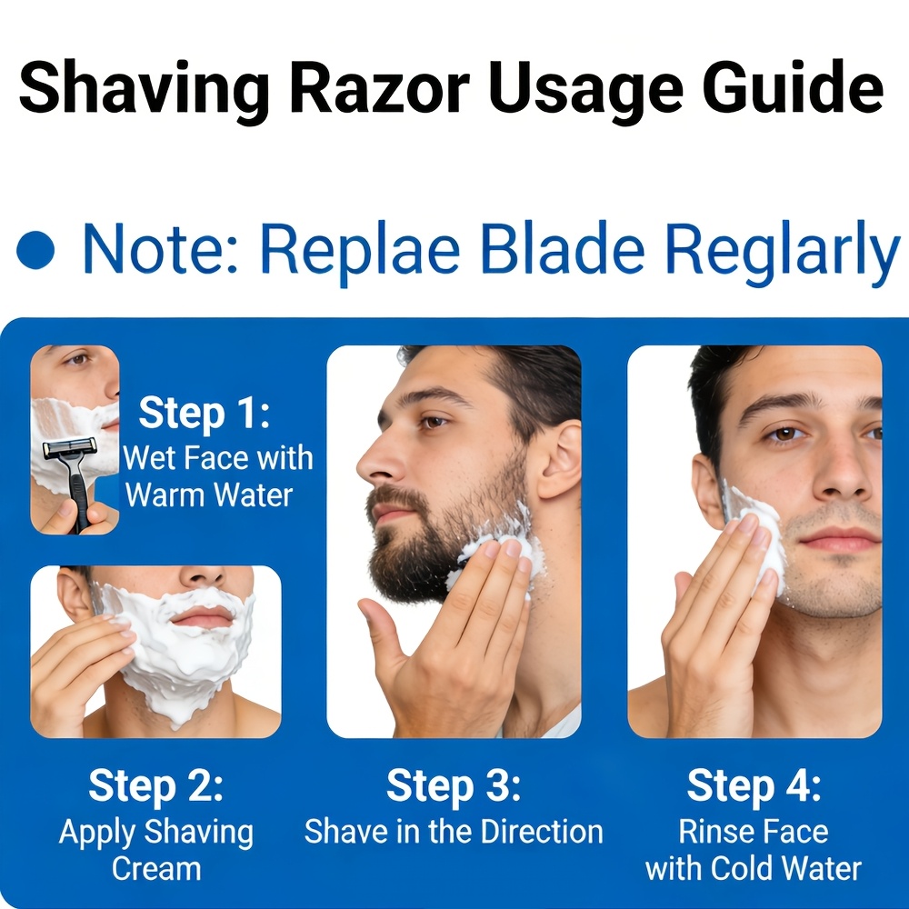 Manual Razor Kit 6-Layer Safet - Men'S Grooming Underarm ulasan dan harga