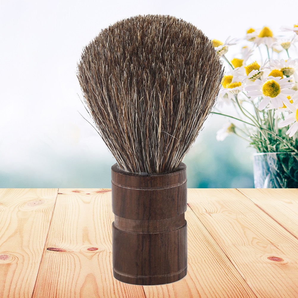 1Pcs Beard Brush Men Nylon Bri - Men'S Grooming Tool ulasan dan harga