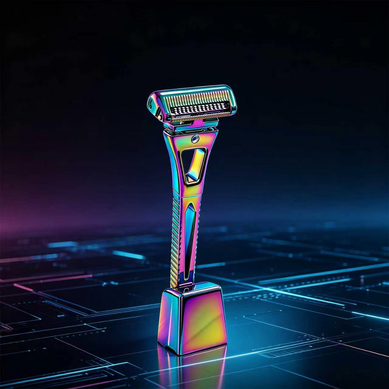 RZACLEA Rainbow Titanium Plate - Men'S Grooming Underarm ulasan dan harga