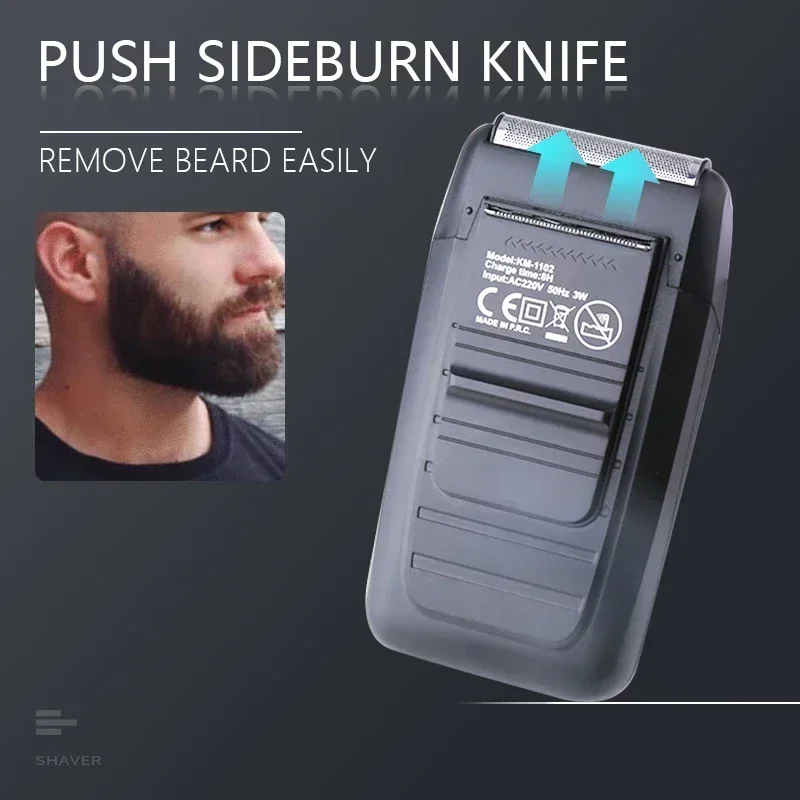 Kemei Rechargeable Cordless Sh - Men'S Grooming Razor ulasan dan harga