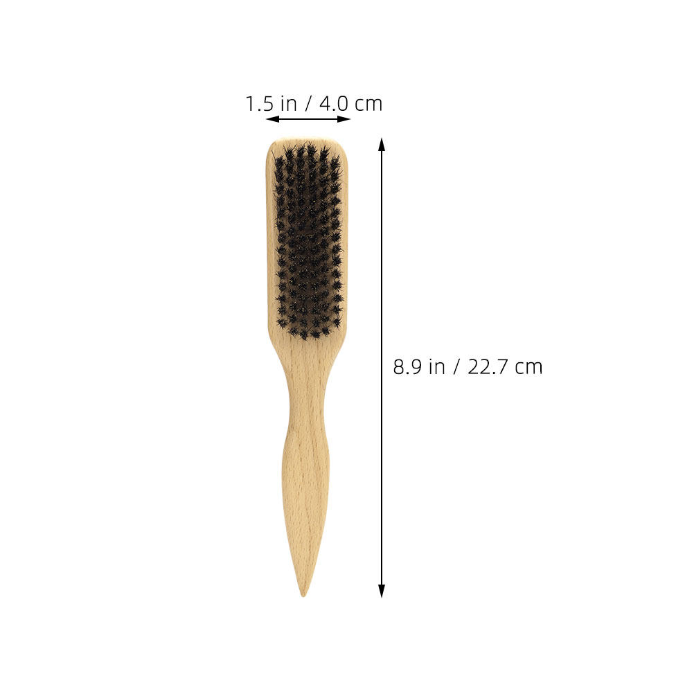 Men Small Soft Beard Brush Woo - Men'S Grooming Tool ulasan dan harga