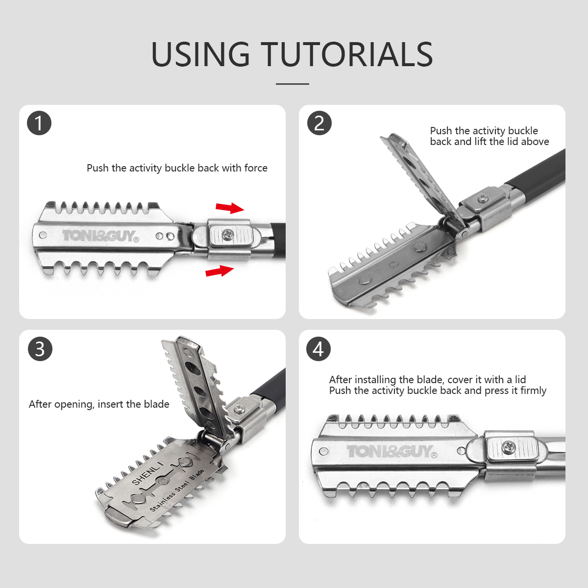 Salon Double-Edge Shaving Hair - Men'S Grooming Razor ulasan dan harga